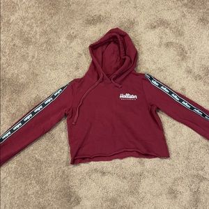 Hollister cropped sweatshirt
